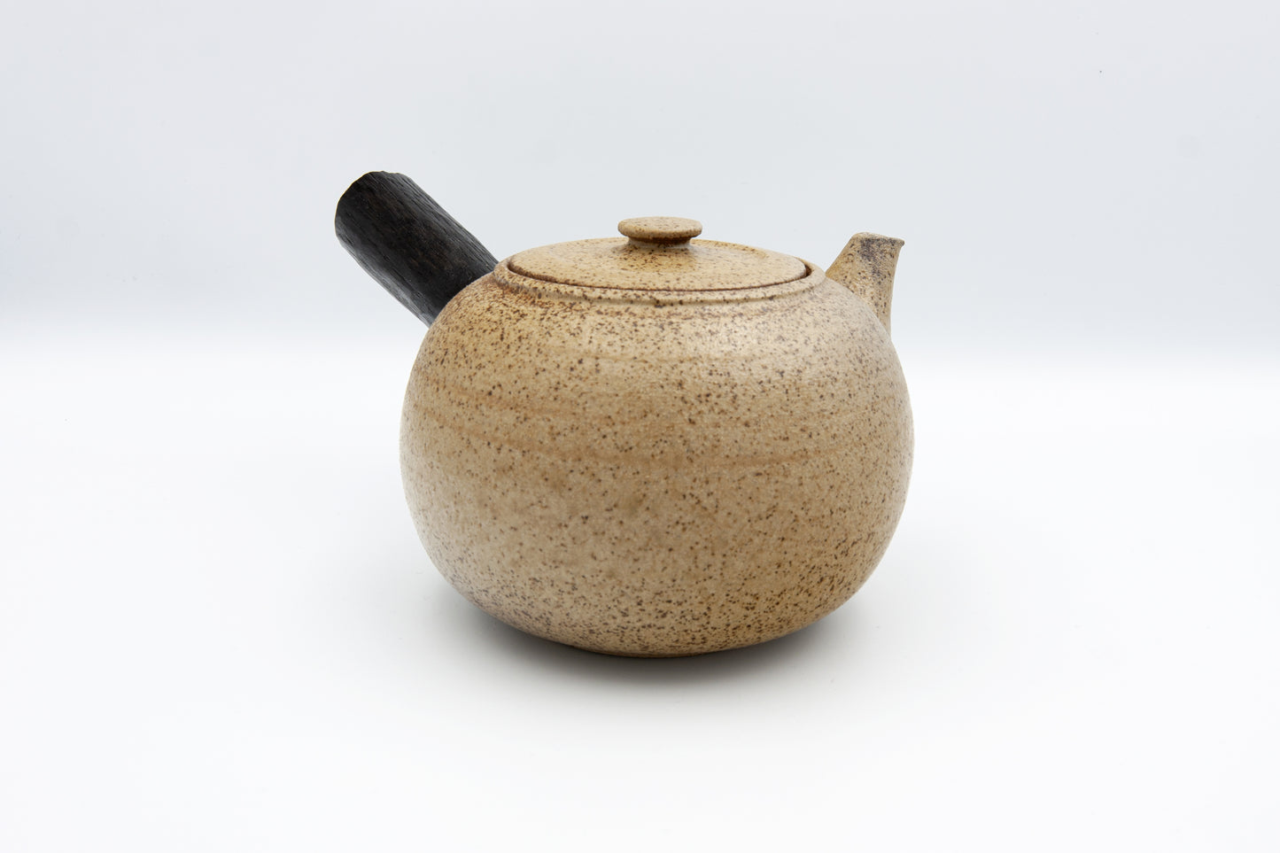 Large kyūsu teapot, set with bowl
